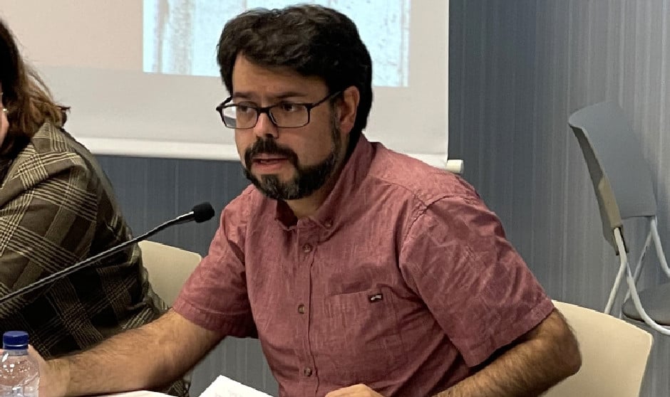 Íñigo Garduño, secretario general de la Federación de Sanidad y Sectores Sociosanitarios de Comisiones Obreras. 