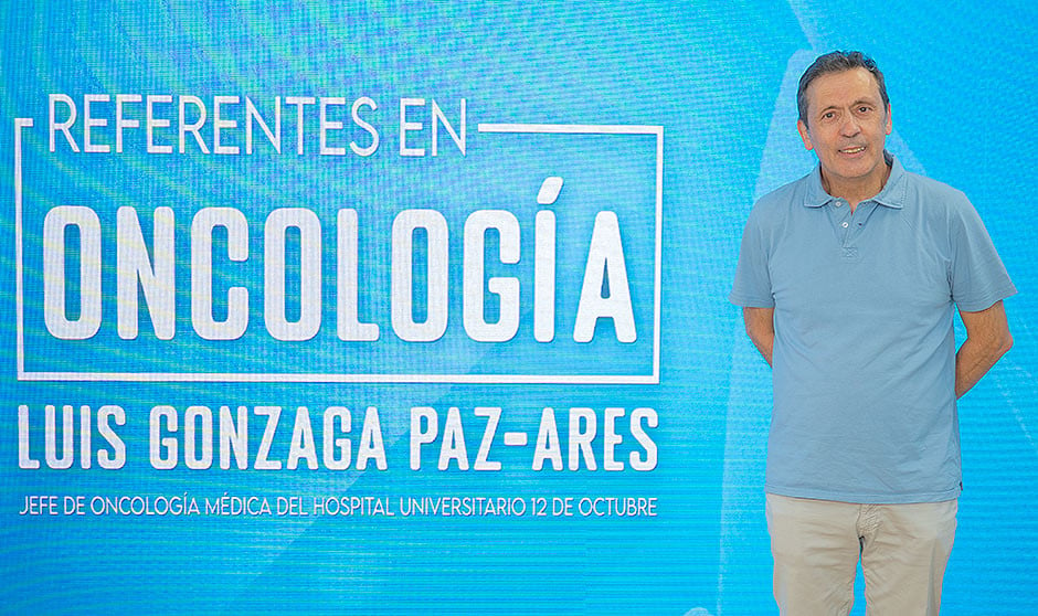 Luis Gonzaga Paz-Ares, jefe del servicio de Oncología Médica del Hospital Universitario 12 de Octubre, explica cómo ha sido su trayectoria como médico 