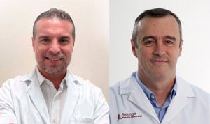 Cristóbal Morales, endocrinólogo, miembro de la Sociedad Española de Diabetes; y Manuel Pérez, jefe del Servicio de Endocrinología del Hospital de Bellvitge.