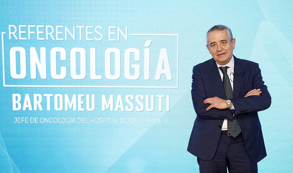 Bartomeu Massuti, jefe del Servicio General de Oncología Médica en el Hospital General Doctor Balmis de Alicante habla de los últimos avances en cáncer de pulmón.