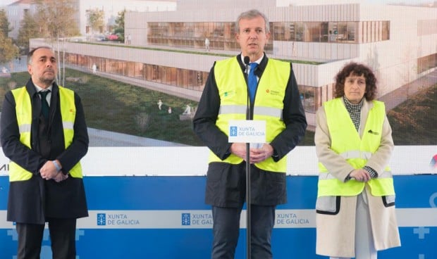  Presentación de las obras del Centro de Protonterapia de Galicia. 