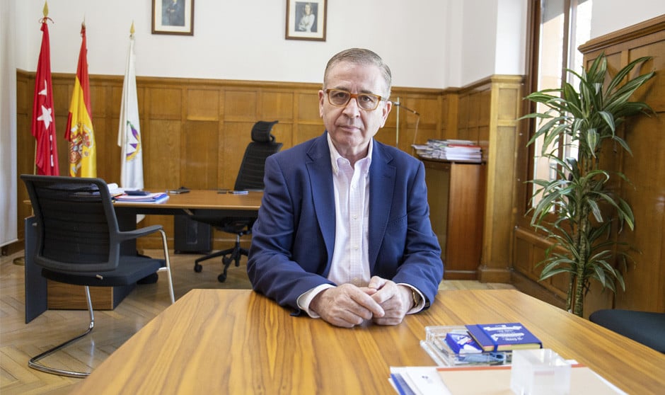 Jorge Andrada, presidente del Colegio de Enfermería de Madrid (Codem). 