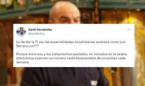 "La gestión de bajas en el hospital apunta al mismo final que Los Serrano"