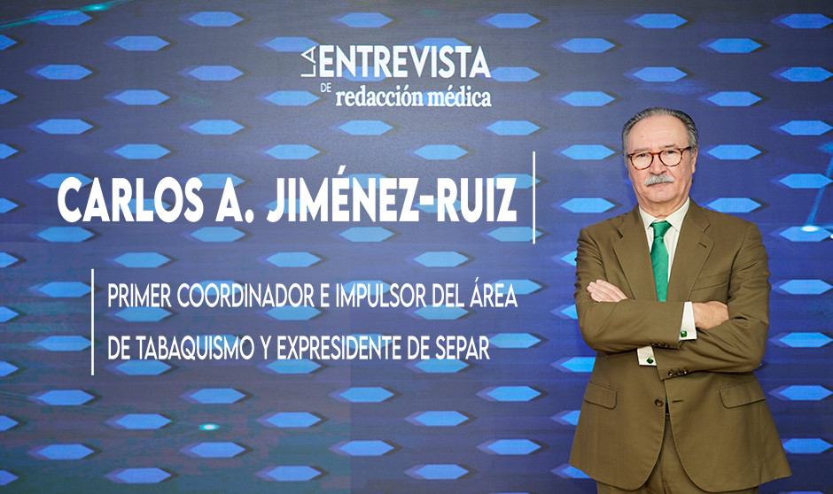 Carlos A. Jiménez-Ruiz, impulsor y primer coordinador del Área de Tabaquismo y expresidente de Separ.