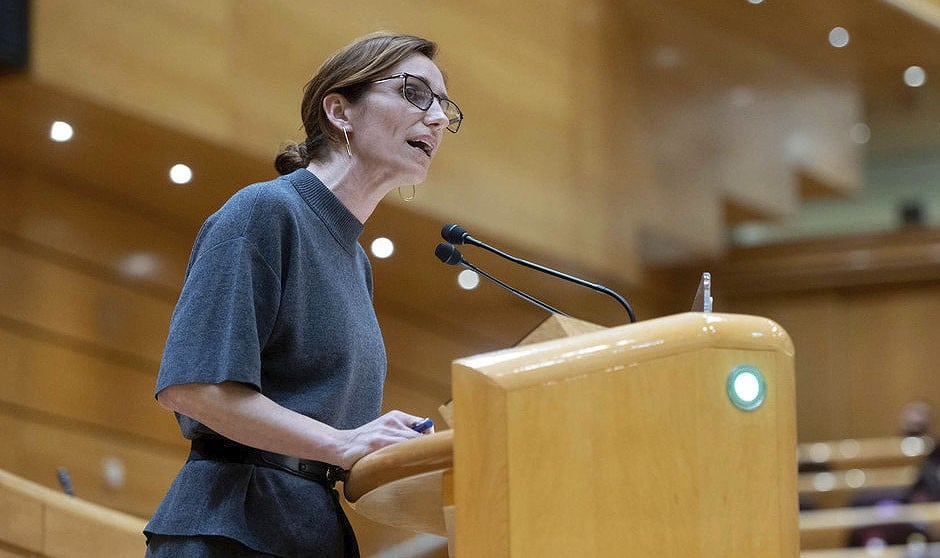 Intervención de Mónica García en el Senado en respuesta a una consulta sobre la derogación de la conocida como ley trans.