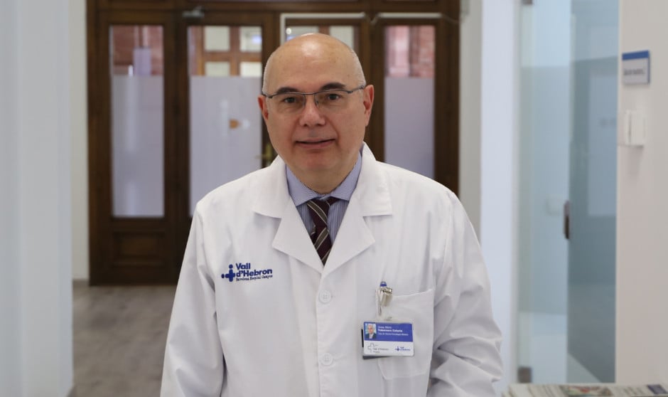 Josep Tabernero, jefe del Servicio de Oncología del Hospital Vall d’Hebrón.