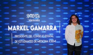 Markel Gamarra, presidente del CEEM, analiza los retos que afrontan los estudiantes de Medicina y la necesidad de formación en política universitaria