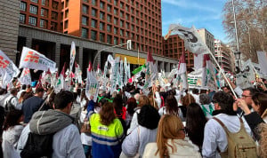 'Martinho' obliga a cancelar la gran manifestación por el Estatuto médico