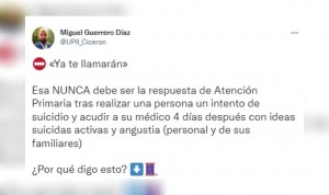 ¿Qué frase deben evitar los médicos en pacientes con ideas suicidas?