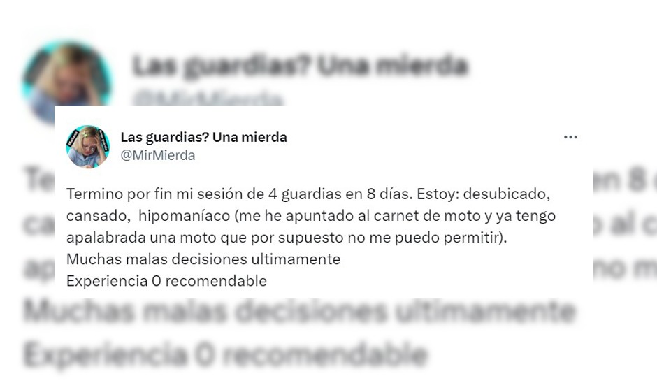 Tras las guardias, los médicos pasan su jornada de saliente haciendo algunas locuras