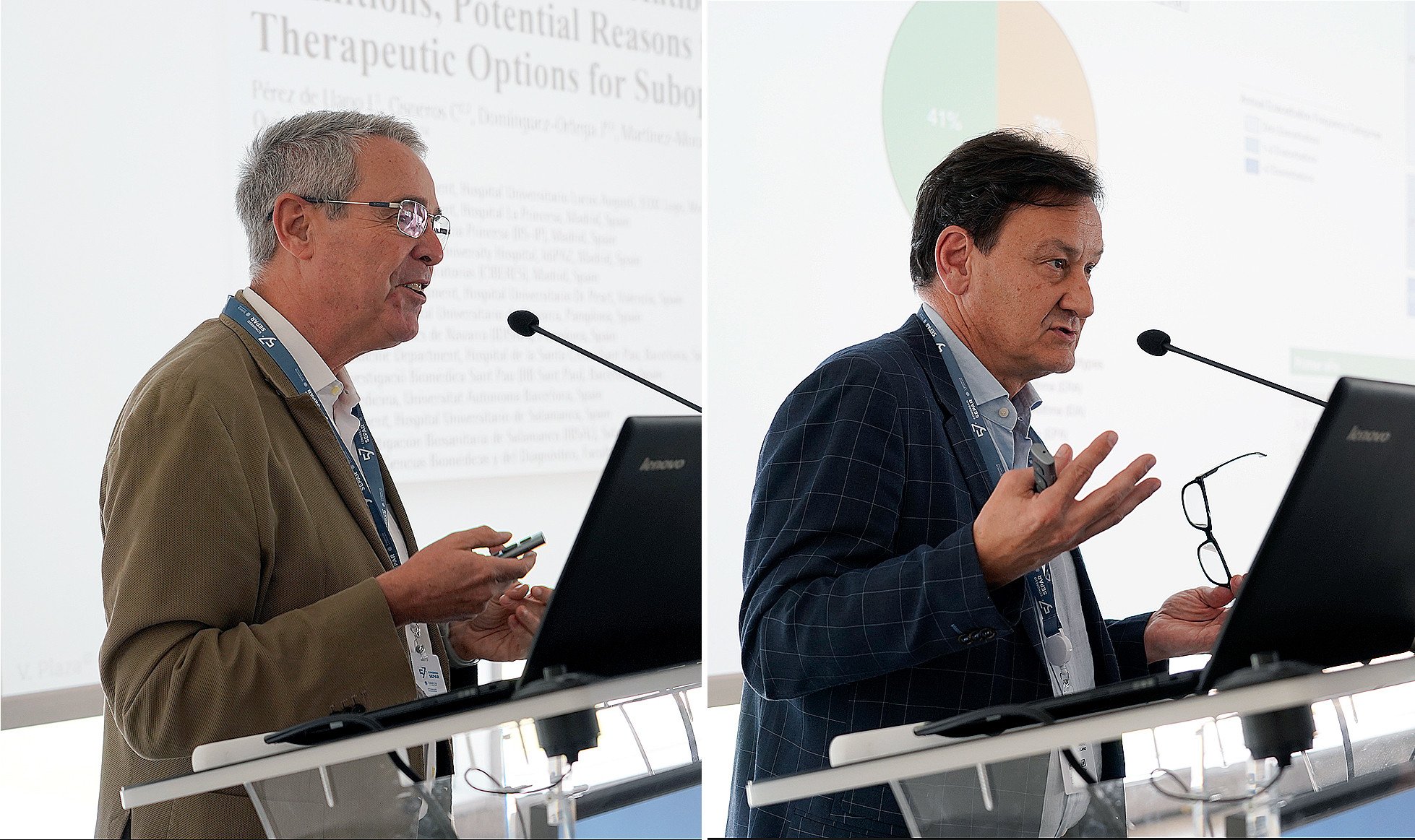 Vicente Plaza y Luis Pérez analizan las últimas novedades relacionadas con el asma