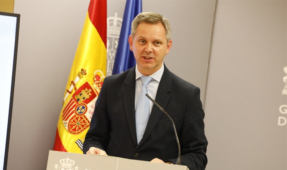 El ministro de Sanidad en funciones, José Miñones, responsable de la reforma del Estatuto Marco. 