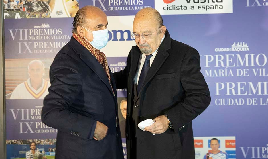 Antonio Zapatero, galardón Especial de los IX Premios Ciudad de la Raqueta