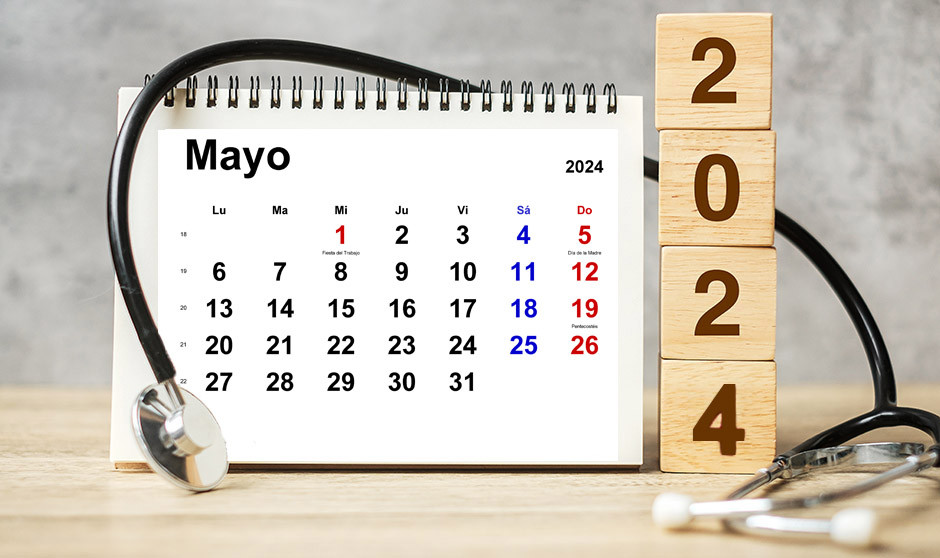 Agenda con las citas más destacadas de la sanidad española para la semana del 27 de mayo al 2 de junio: estos son los eventos más destacados, fecha y lugar.