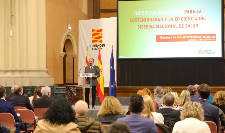 Presentación de la Iniciativa Aragonesa para la sostenibilidad y la eficiencia del Sistema Nacional de Salud