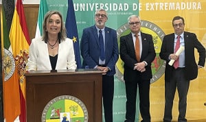 Berta Caro, decana de Medicina y Ciencias de la Salud de la Universidad de Extremadura.