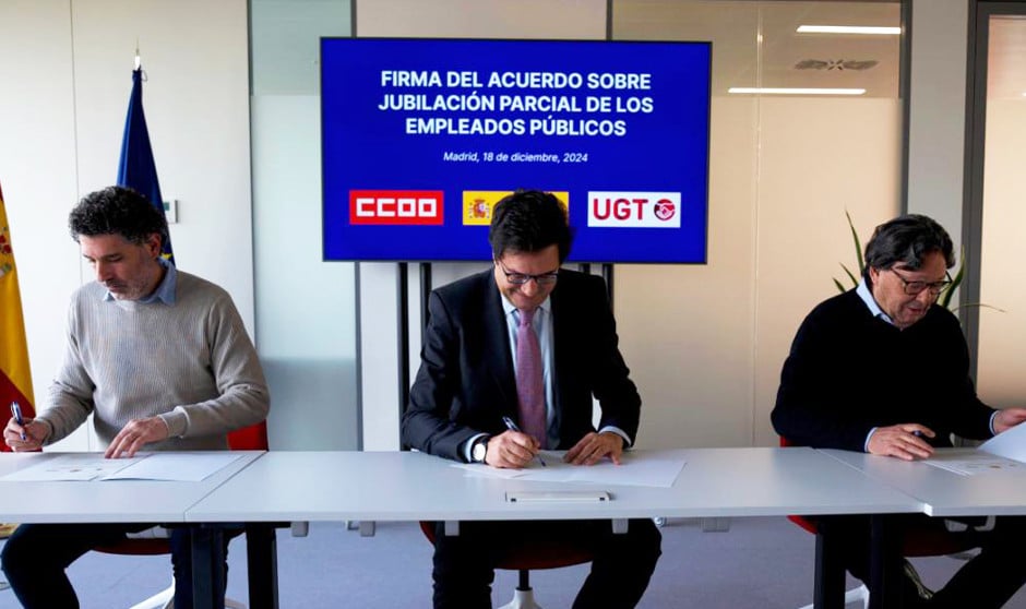 Función Pública, CCOO y UGT negocian para asegurar el contrato de relevo sin temporalidad para el personal laboral sanitario