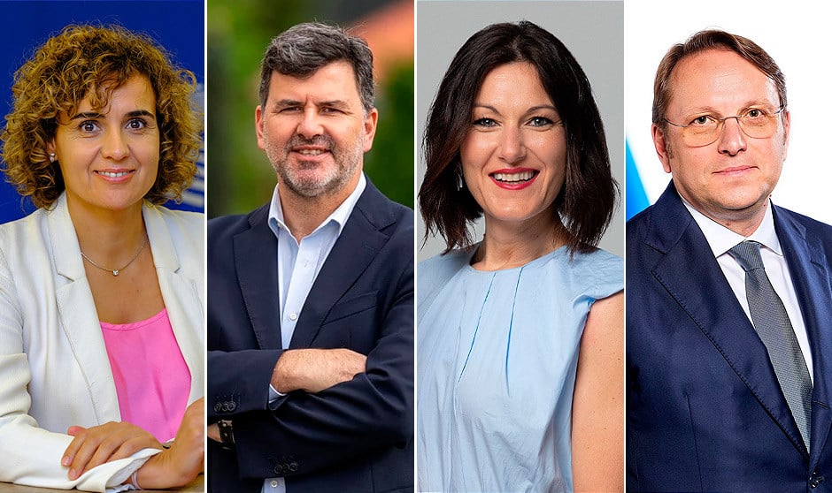  Dolors Montserrat, Nicolás González, Ohiane Agirregoitia y Olivér Várhelyi ante el futuro de la Comisión de Salud europea.