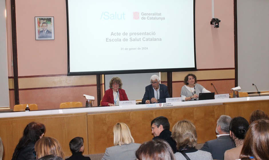 Escuela de Salud en Cataluña para profesionales y pacientes