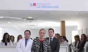 Cifuentes 'corta la cinta' del nuevo centro de salud de Las Rozas