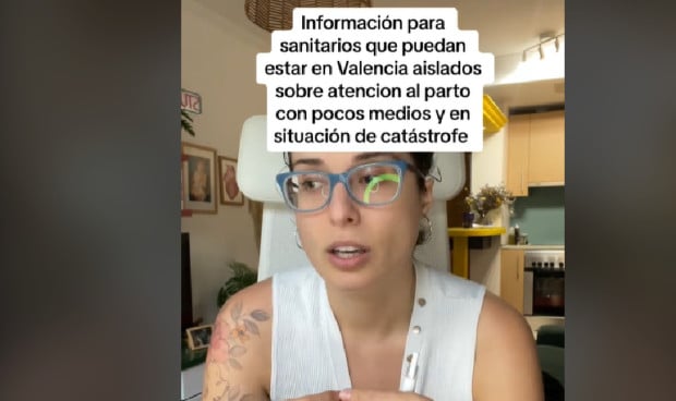 Lidia, enfermera y matrona, aconseja cómo hacer frente a un parto en situaciones extremas.