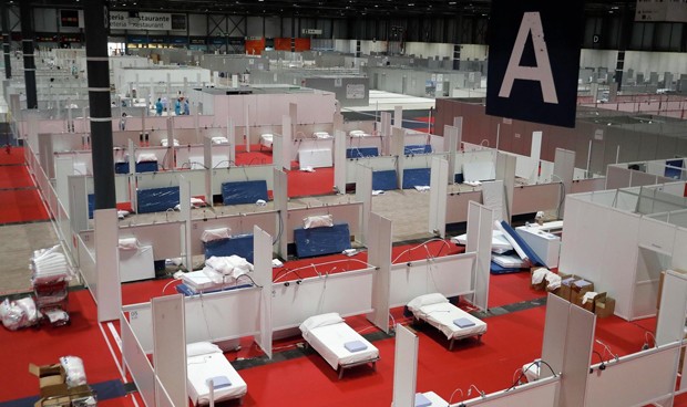 Coronavirus en Madrid: abierto el pabellón 7 del hospital de Ifema