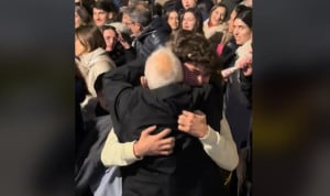 Daniel y su abuelo vuelven a emocionar, ahora tras el MIR: "Lloré al verle"