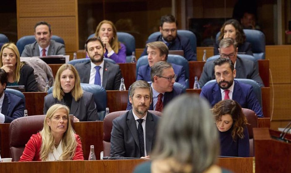 Los grupos parlamentarios de la oposición en la Asamblea de Madrid registran sus enmiendas al Proyecto de Ley de Presupuestos Generales de la Comunidad de Madrid para el año 2025