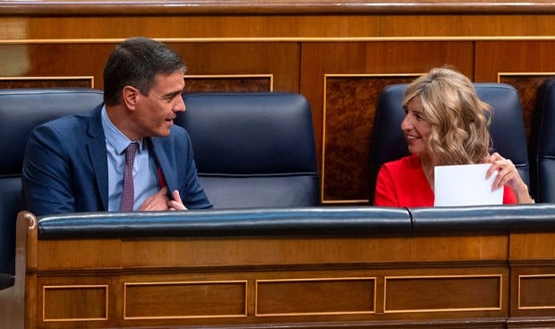 Pedro Sánchez y Yolanda Díaz ganarían juntos las elecciones según el último CIS publicado antes de las elecciones del 23J. 