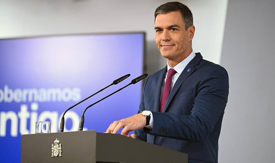  Pedro Sánchez, presidente del Gobierno, dice que la subida de costes asistenciales marca los nuevos convenios de las mutuas.