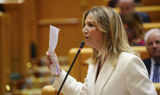 Alicia García Rodríguez, portavoz del PP en el Senado, que pide ampliar las medidas contra la infertilidad en la sanidad pública