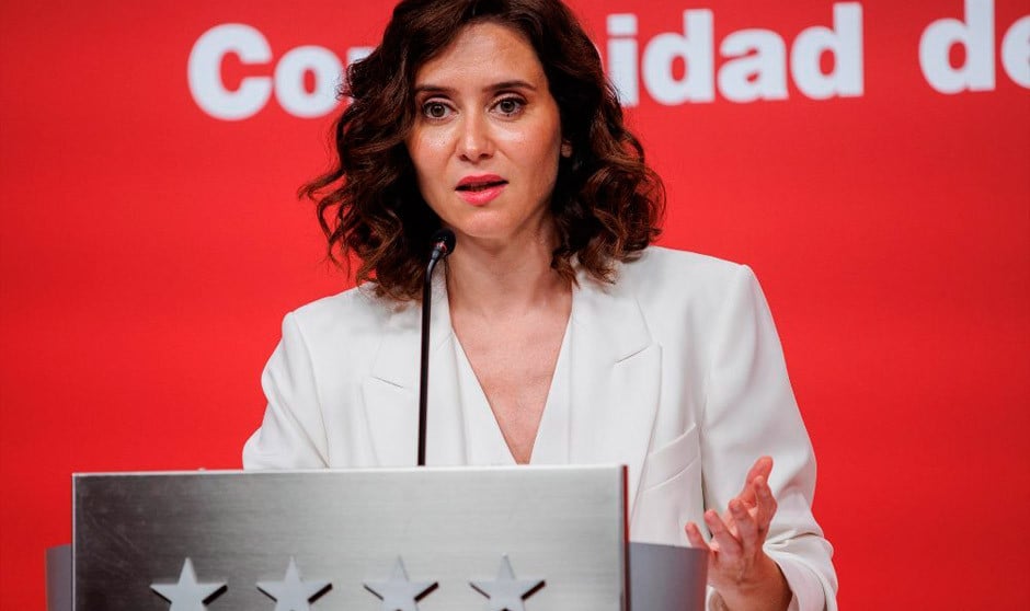 Isabel Díaz Ayuso, presidenta de la Comunidad de Madrid, que ha aprobado el presupuesto para sanidad de 2025