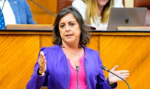  Catalina García, consejera de Salud de la Junta de Andalucía, que ha avanzado novedades de la Bolsa del SAS