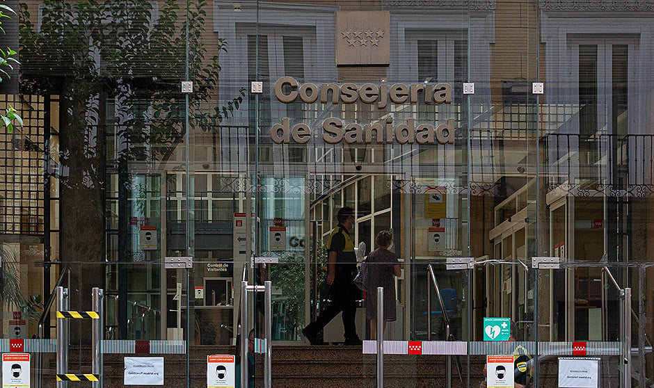 Consejería de Sanidad de la Comunidad de Madrid.