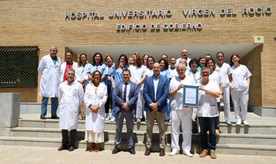 El Virgen del Rocío acredita la calidad de su unidad de Medicina Interna