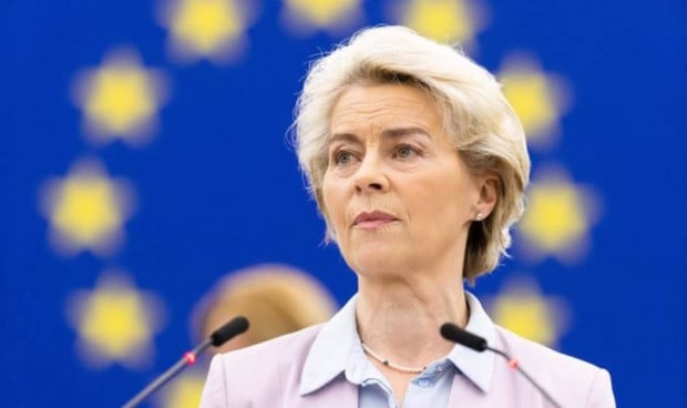 La presidenta de la Comisión Europea, Ursula von der Leyen.