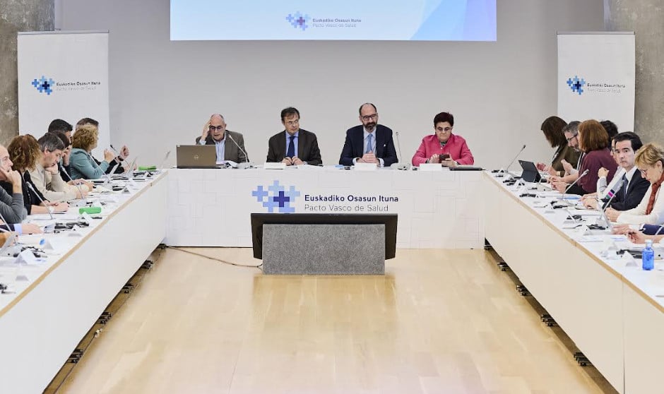 Alberto Martínez, consejero de Salud de Euskadi, lidera el Pacto Vasco de Salud