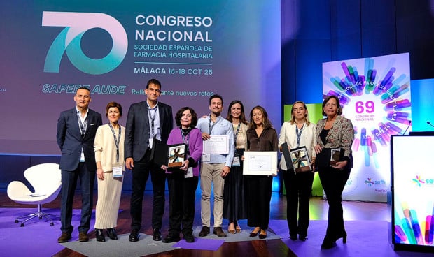 Farmacia Hospitalaria encumbra el talento farmacéutico en sus galardones 