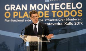 Feijóo presenta en Pontevedra el plan funcional del 'Gran Montecelo'
