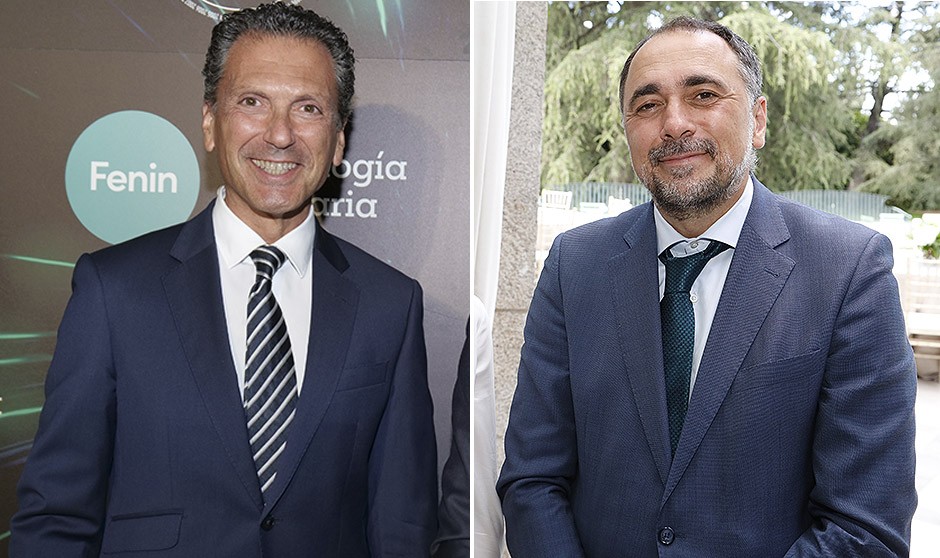 Jorge Huertas y Julio García Comesaña, de Fenin y de Sanidad de Galicia, se reúnen para hablar de eficiencia sanitaria