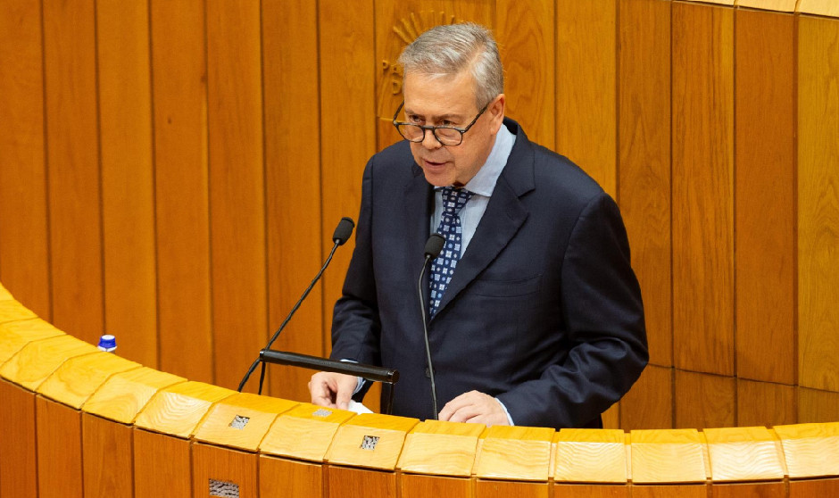 Antonio Gómez Caamaño, consejero de Sanidad de Galicia.