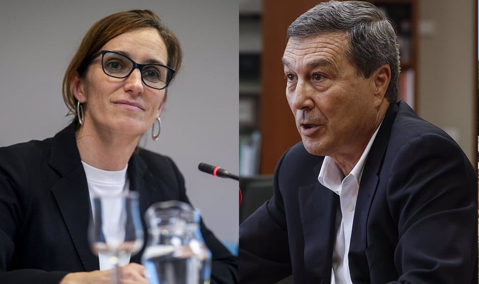  La ministra de Sanidad, Mónica García y el conseller de Sanidad de la Comunitat Valenciana, Marciano Gómez