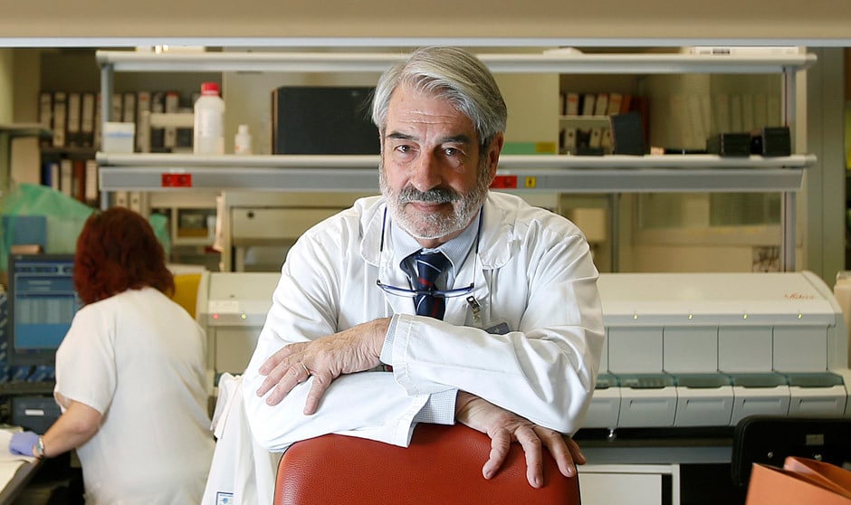 Raúl Ortiz de Lejarazu, doctor en Medicina, Microbiología Médica y Bacteriología, y consejero científico y director emérito del Centro Nacional de Gripe de Valladolid