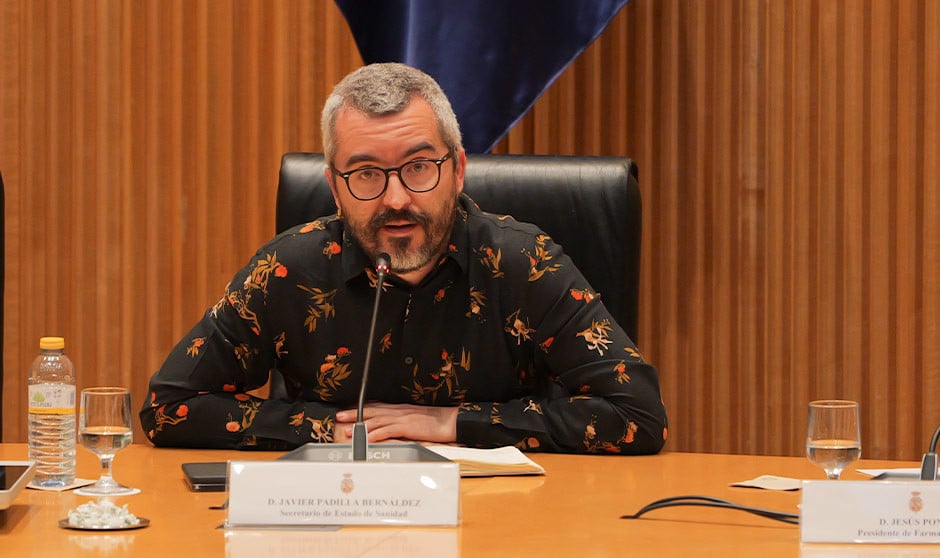  El secretario de Estado de Sanidad, Javier Padilla. Los sanitarios contarán con un papel relevante en la sensibilización sobre el consumo de alcohol