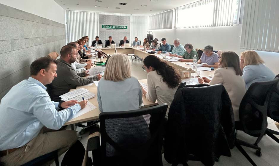 Mesa Sectorial de Sanidad de Extremadura.