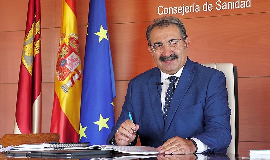 Jesús Fernández, consejero de Sanidad de Castilla-La Mancha, envía su enhorabuena por el vigésimo aniversario.