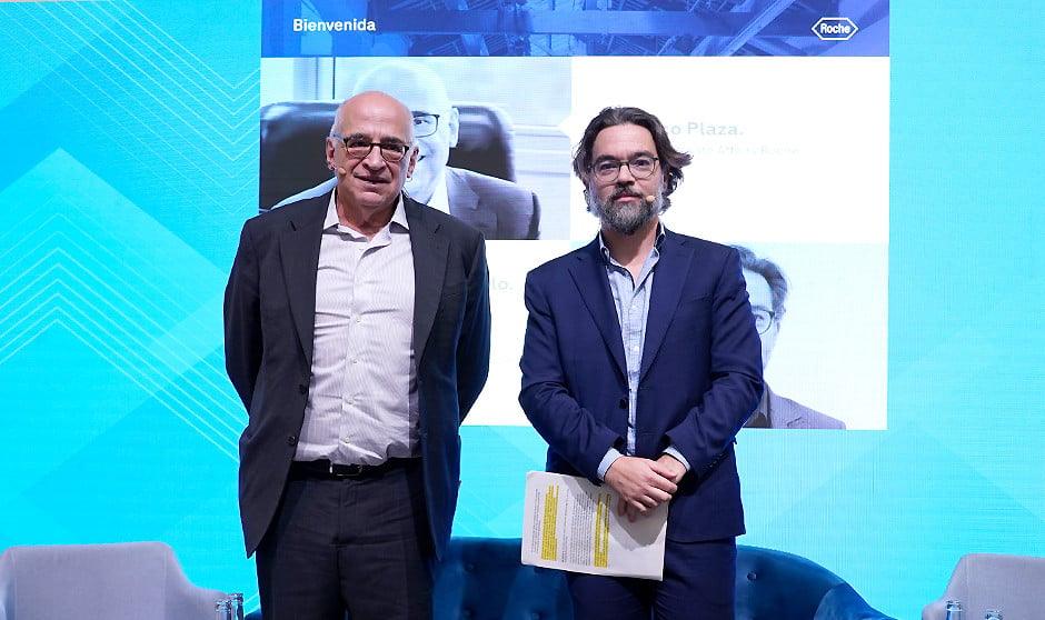 Federico Plaza y Juan Carlos Trujillo moderan una mesa para afrontar los futuros retos en el cáncer de pulmón