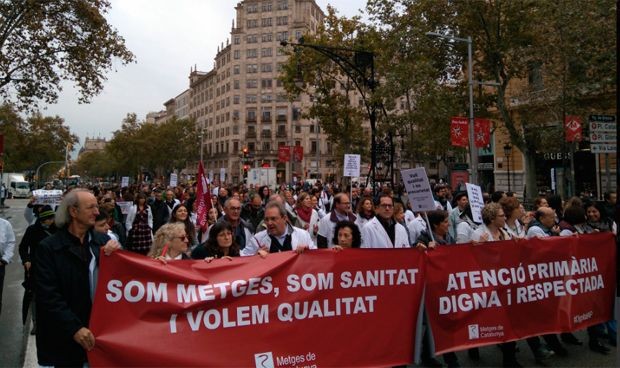 La cara y la cruz en las huelgas sanitarias de Cataluña