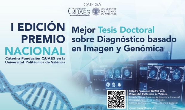 La cátedra Fundación Quaes-UPV premia la mejor tesis en Imagen y Genómica