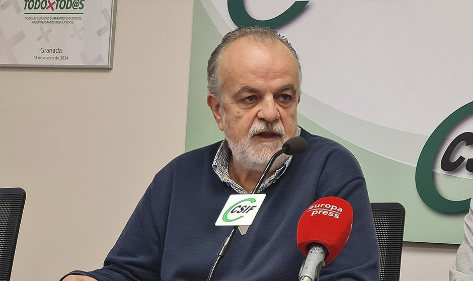  Fernando Hontangas, presidente del área de sanidad de CSIF, dice que la estabilización del SNS se frena hasta 2025.